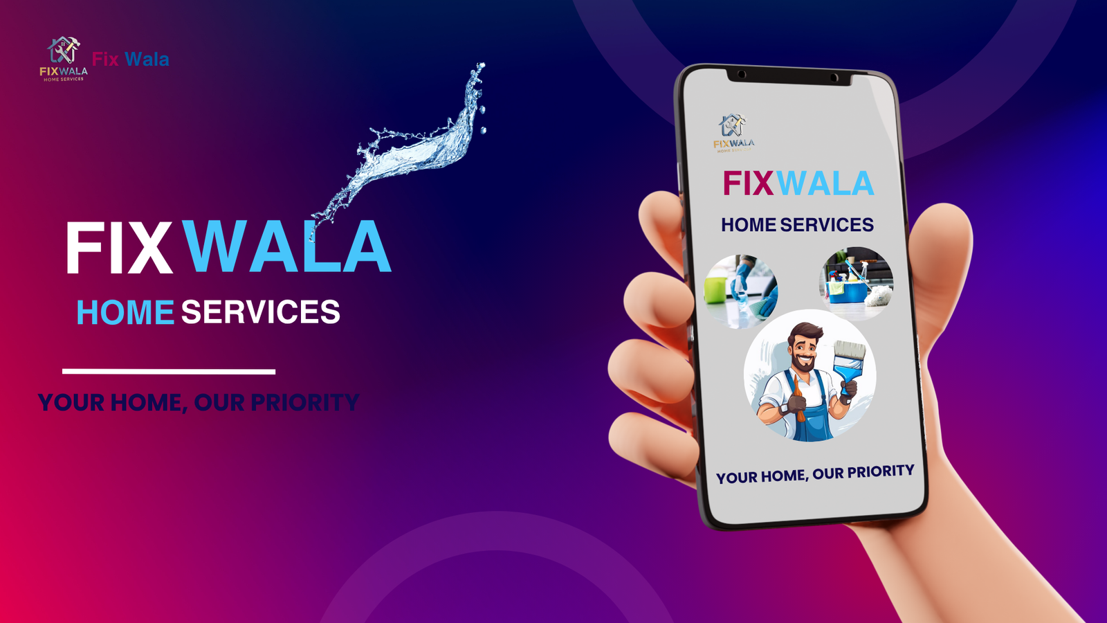 Purple and Pink Gradient Modern Bold Mobile App Presentation